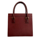 BURBERRY Handbag leather wine-red