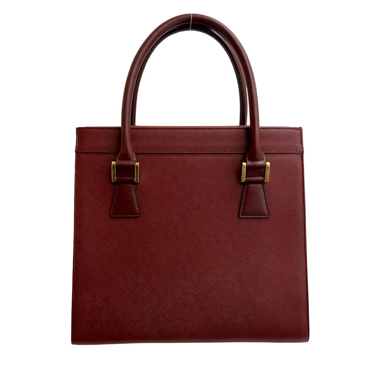 BURBERRY Handbag leather wine-red