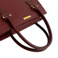 BURBERRY Handbag leather wine-red