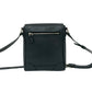 LOUIS VUITTON Shoulder Bag leather black Taiga Luka