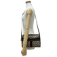 GUCCI Shoulder Bag leather Brown Sherry line