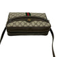 GUCCI Shoulder Bag leather Brown Sherry line