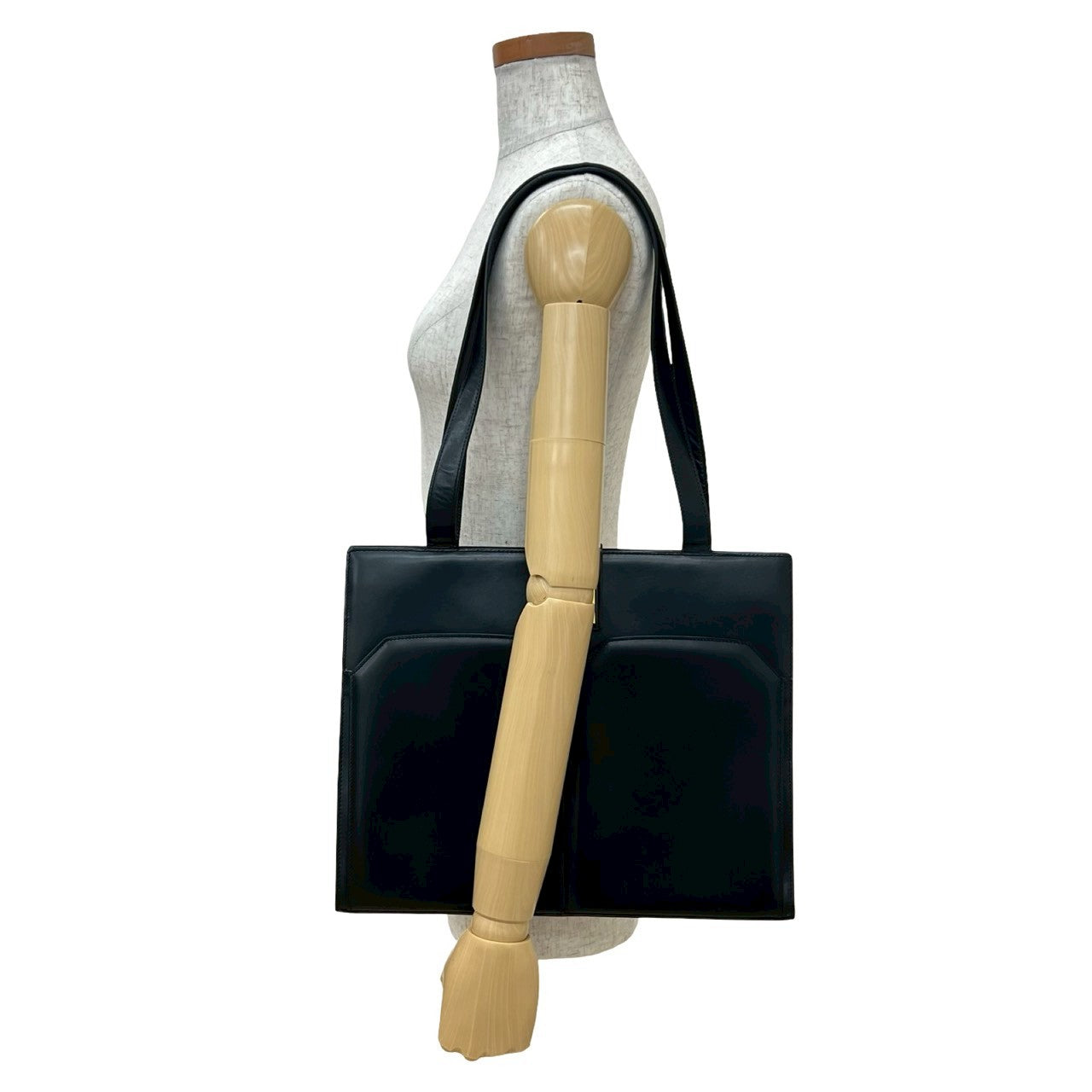 CELINE Tote Bag leather black