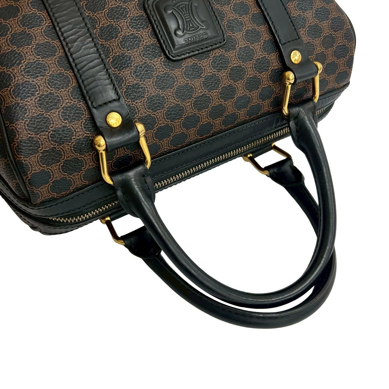 CELINE Shoulder Bag leather Brown