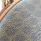 CELINE Handbag PVC, Leather Brown Women Used Authentic