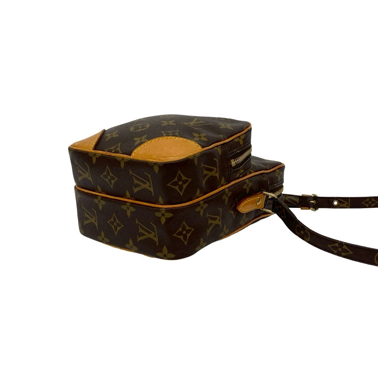 LOUIS VUITTON Shoulder Bag leather Brown Monogram Amazone