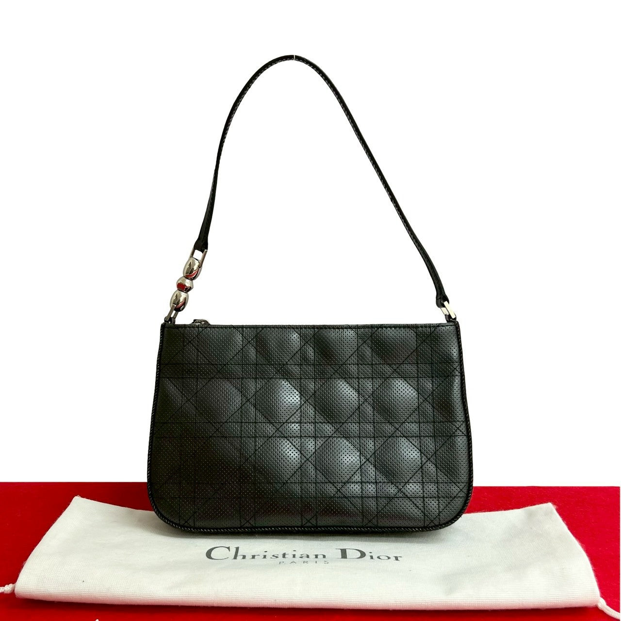 Dior Shoulder Bag leather black