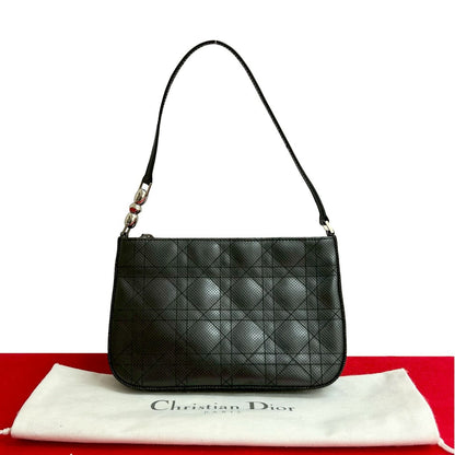 Dior Shoulder Bag leather black