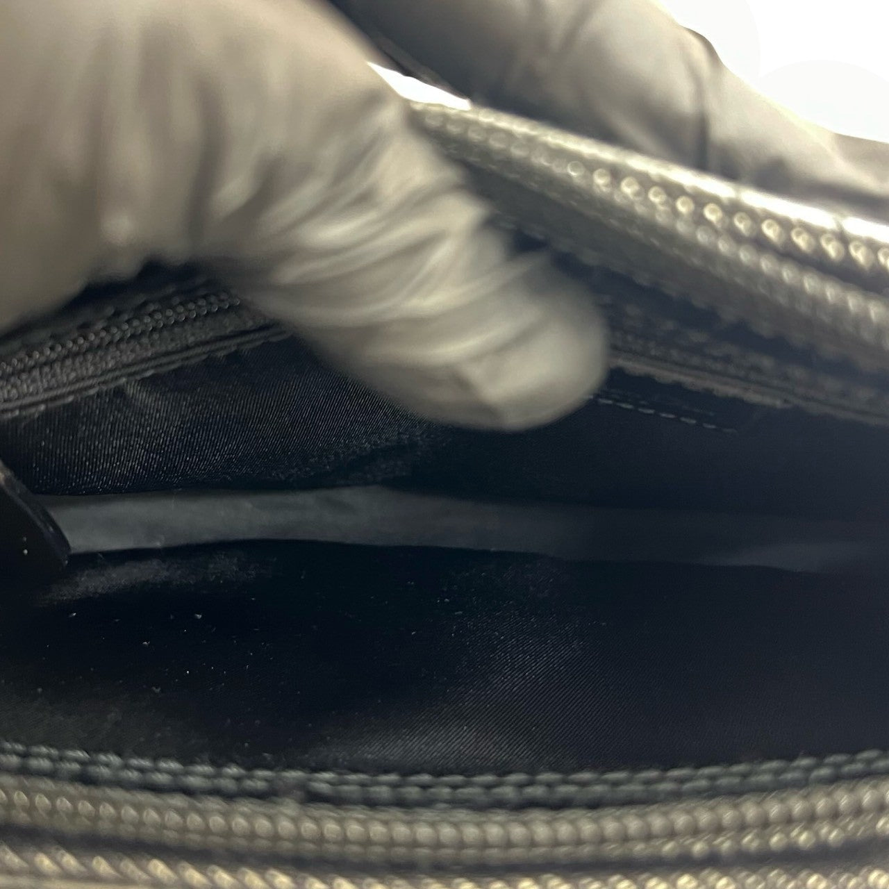 Dior Shoulder Bag leather black