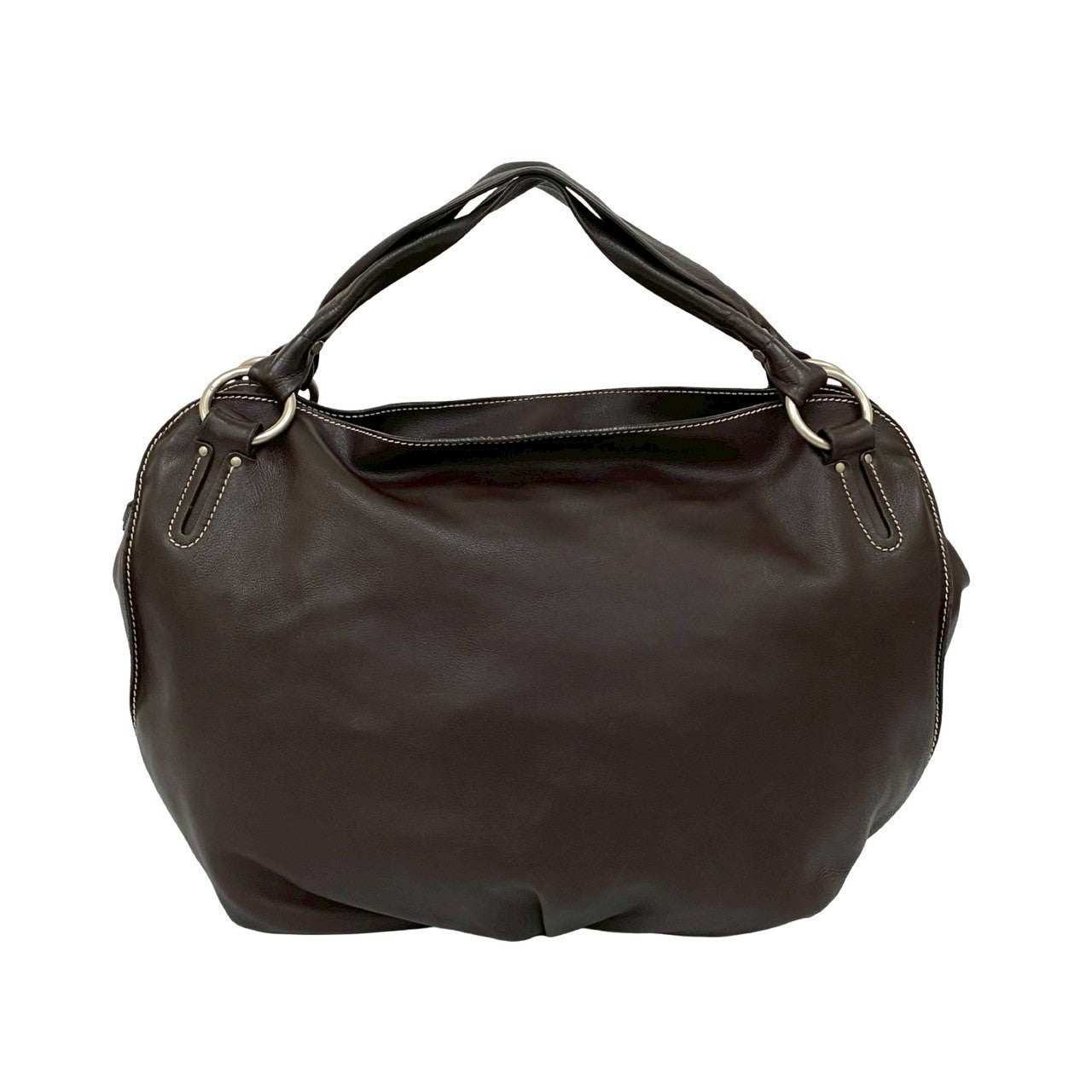 CELINE Handbag leather Brown