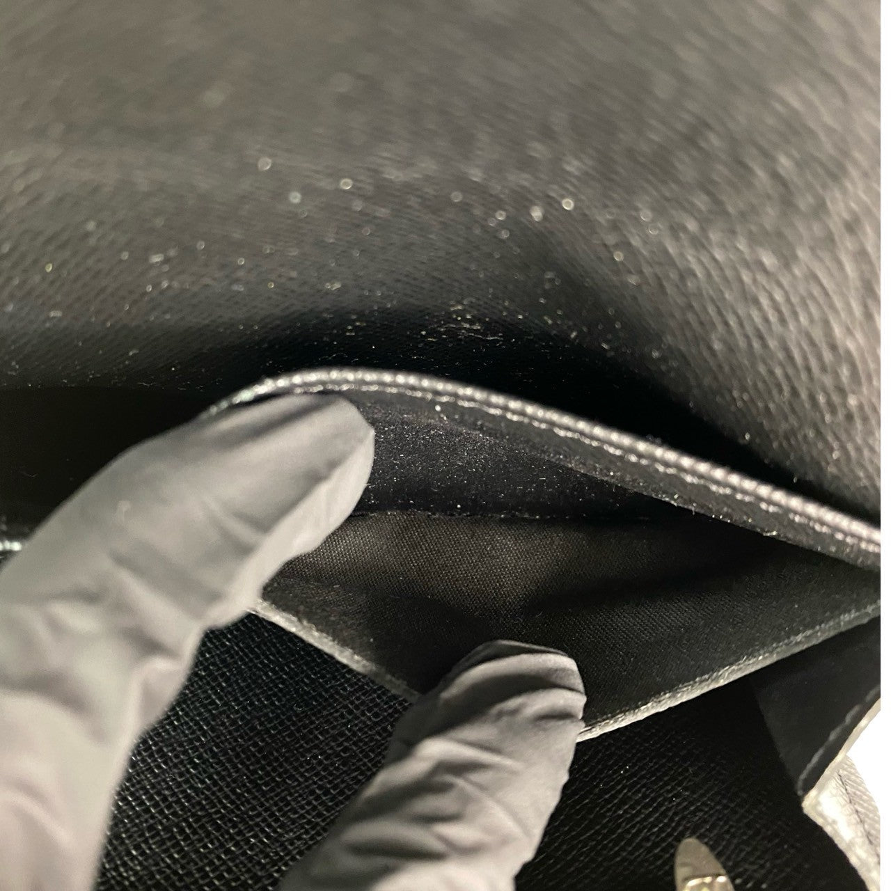 LOUIS VUITTON Long Wallet Purse Epi Leather black Epi Portefeuille twist