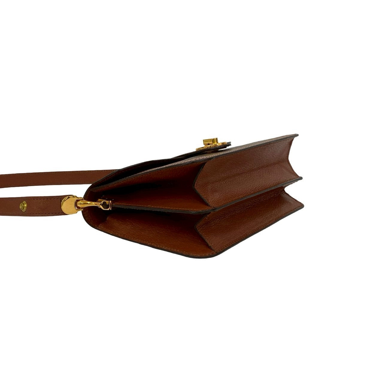 LOUIS VUITTON Shoulder Bag leather Brown Monogram Sac Vendome