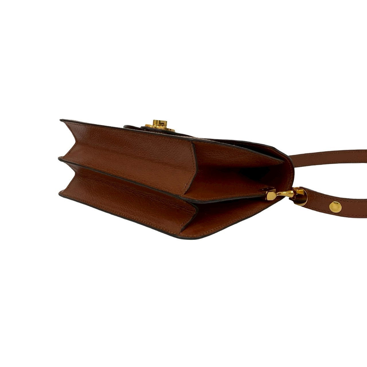 LOUIS VUITTON Shoulder Bag leather Brown Monogram Sac Vendome