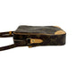 LOUIS VUITTON Shoulder Bag leather Brown Monogram Danube