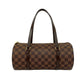 LOUIS VUITTON Handbag leather Brown Damier Papillon30