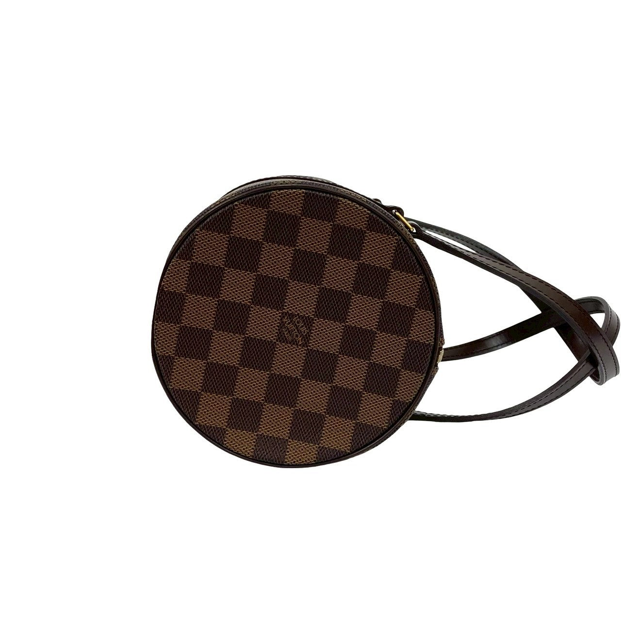 LOUIS VUITTON Handbag leather Brown Damier Papillon30