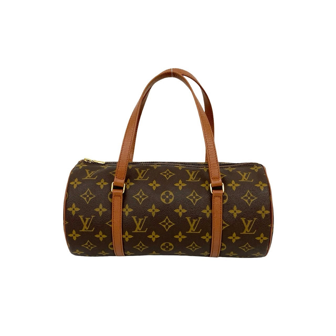 LOUIS VUITTON Handbag leather Brown Monogram Papillon30