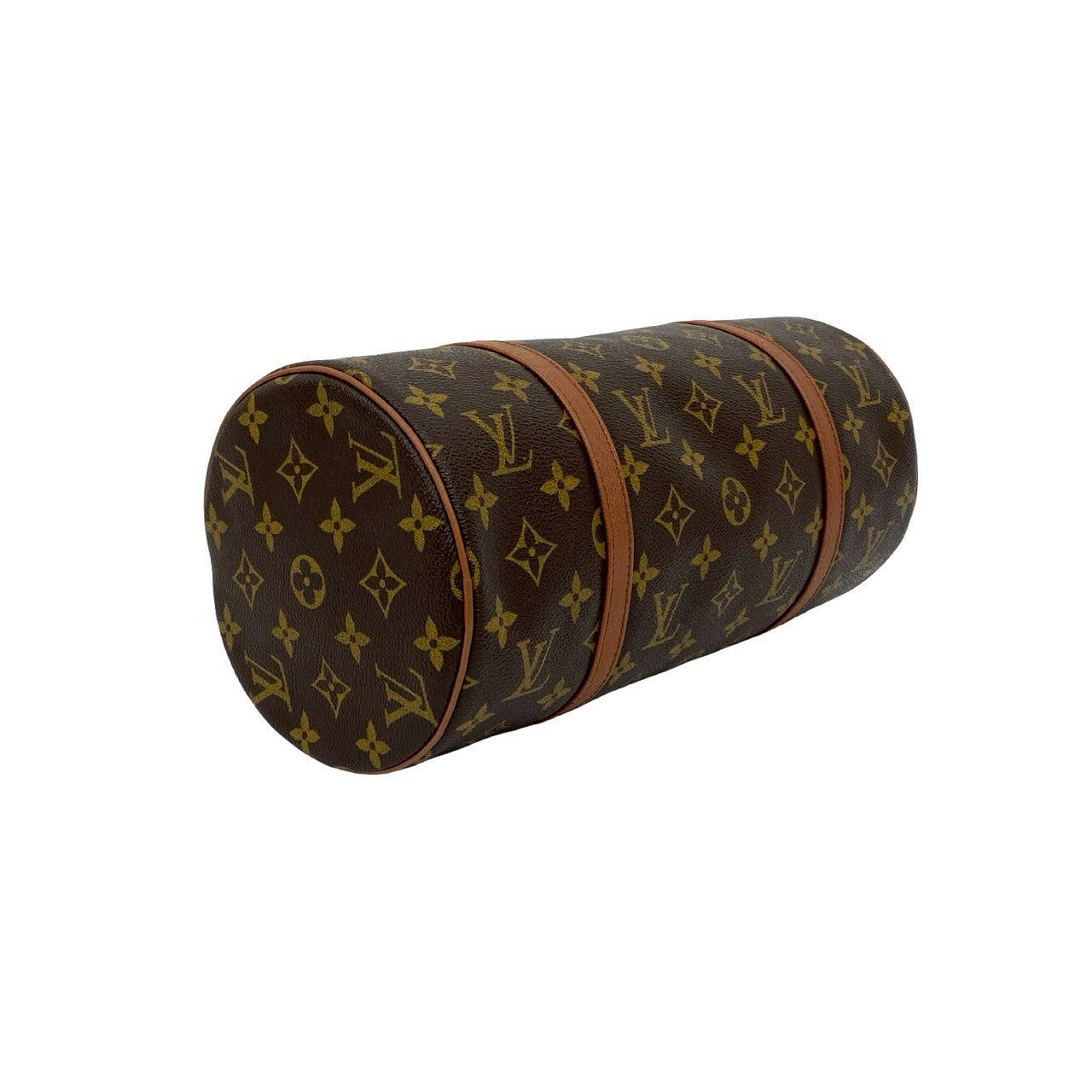 LOUIS VUITTON Handbag leather Brown Monogram Papillon30