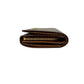LOUIS VUITTON Bifold Wallet leather Brown Monogram Porto Monet Zip