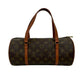LOUIS VUITTON Handbag PVC Brown Papillon30