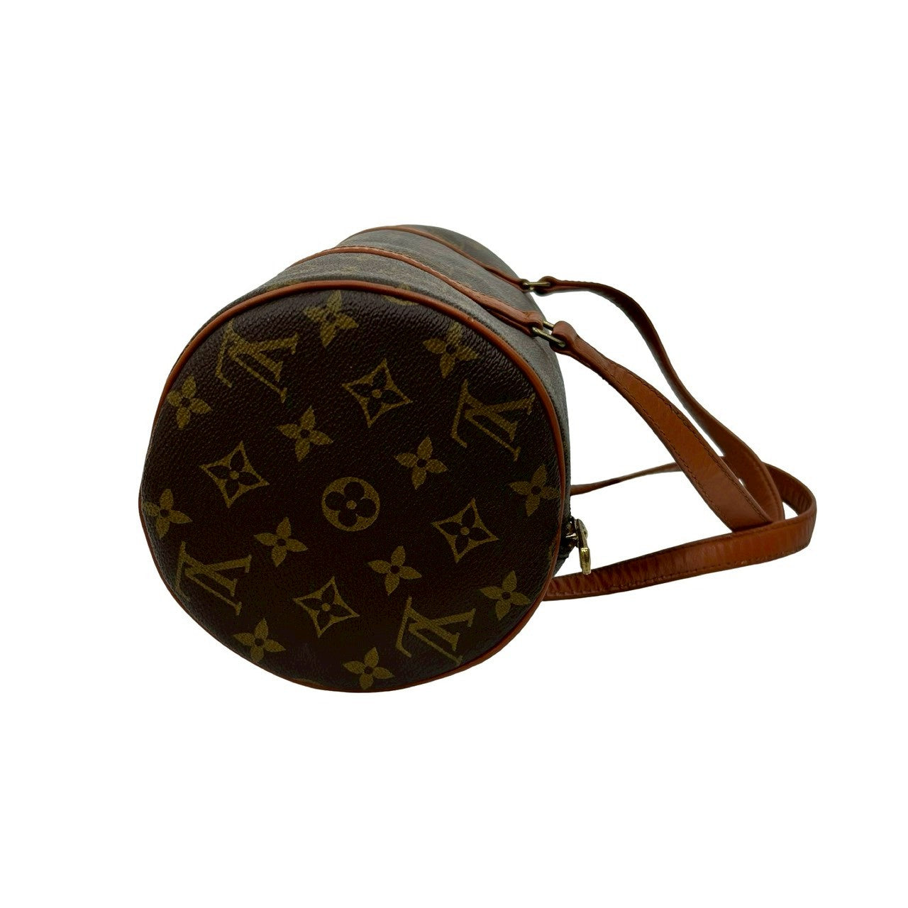 LOUIS VUITTON Handbag PVC Brown Papillon30