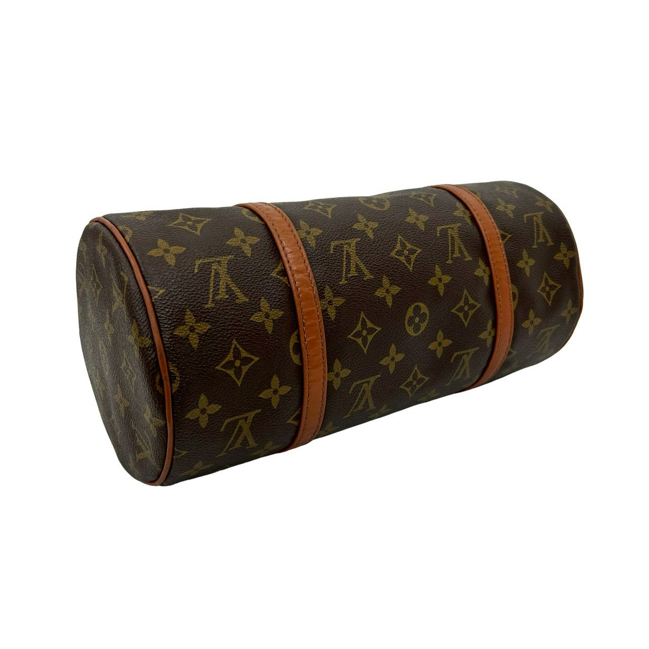 LOUIS VUITTON Handbag PVC Brown Papillon30