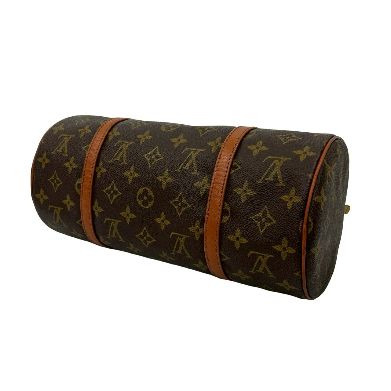 LOUIS VUITTON Handbag PVC Brown Papillon30