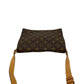 LOUIS VUITTON Shoulder Bag leather Brown Monogram Musette tango