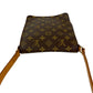 LOUIS VUITTON Shoulder Bag leather Brown Monogram Musette Salsa