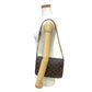 LOUIS VUITTON Shoulder Bag leather Brown Monogram Musette tango