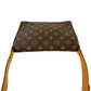 LOUIS VUITTON Shoulder Bag leather Brown Monogram Musette tango