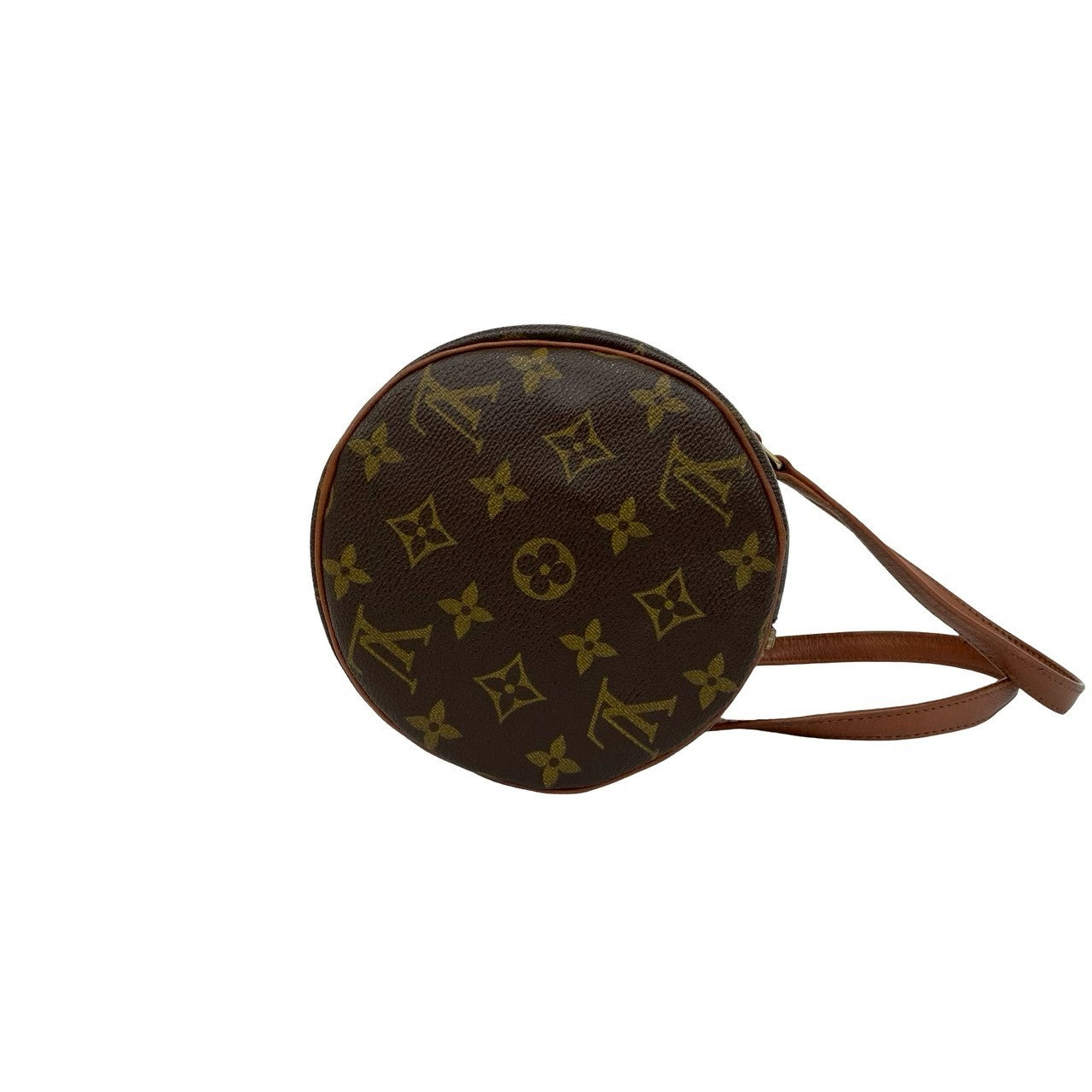 LOUIS VUITTON Handbag leather Brown Monogram Papillon30