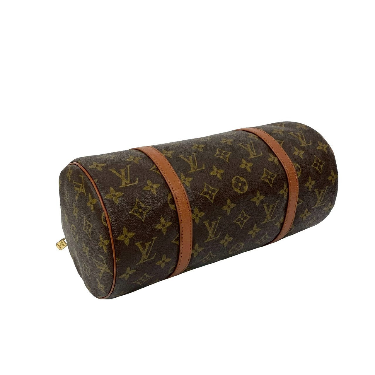 LOUIS VUITTON Handbag leather Brown Monogram Papillon30