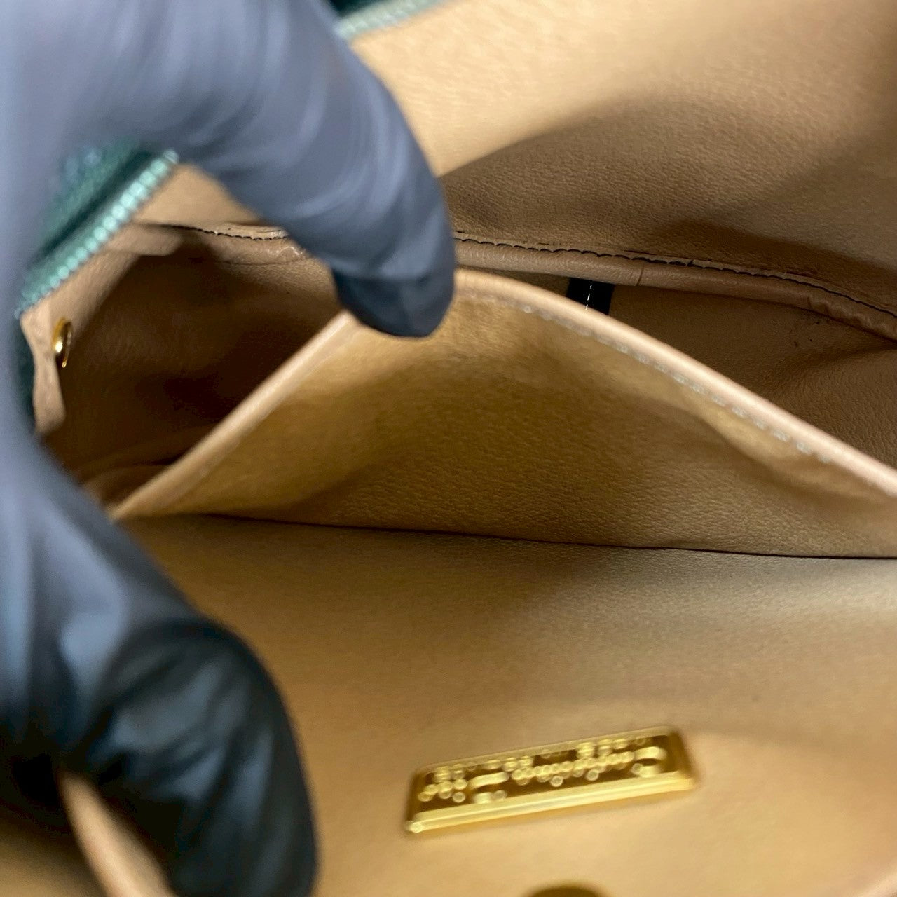 LOUIS VUITTON Handbag leather Brown Monogram Papillon30