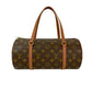 LOUIS VUITTON Handbag leather Brown Monogram Papillon30