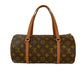 LOUIS VUITTON Handbag leather Brown Monogram Papillon30