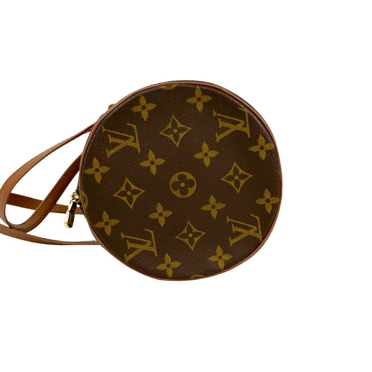 LOUIS VUITTON Handbag leather Brown Monogram Papillon30