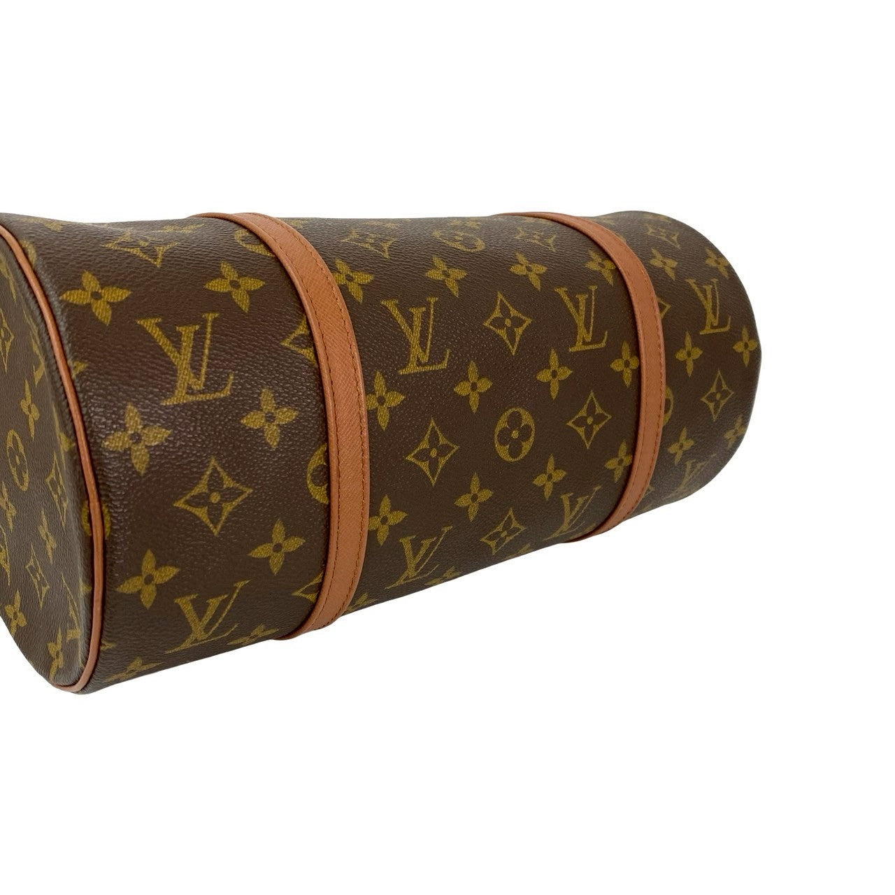 LOUIS VUITTON Handbag leather Brown Monogram Papillon30