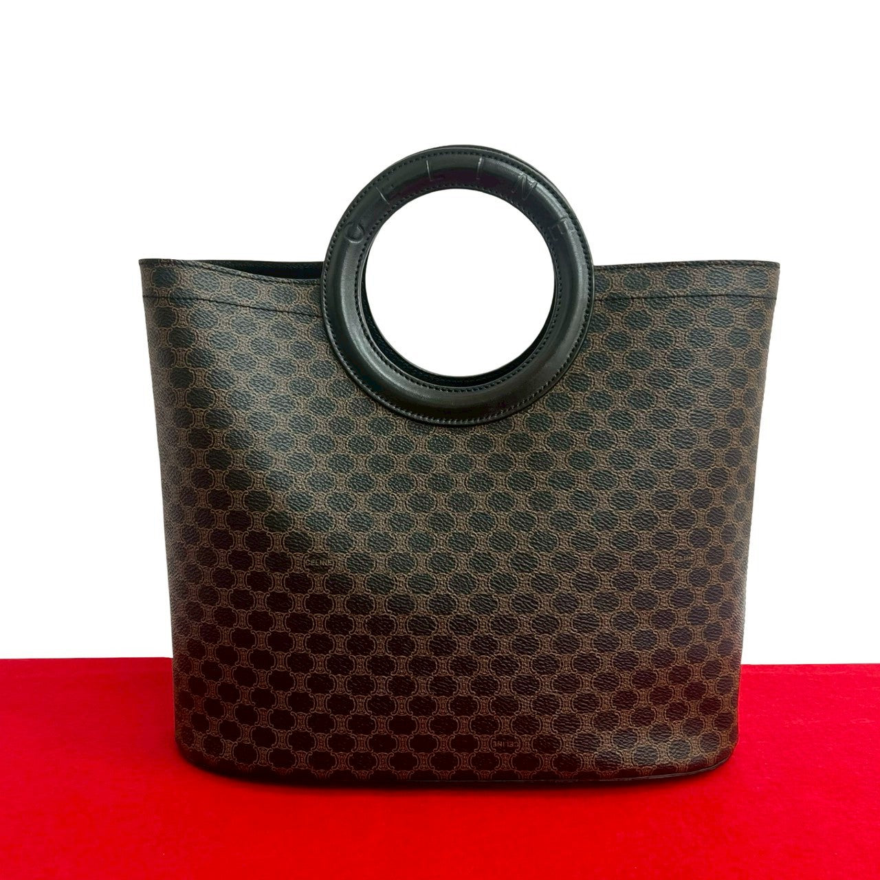 CELINE Handbag leather black