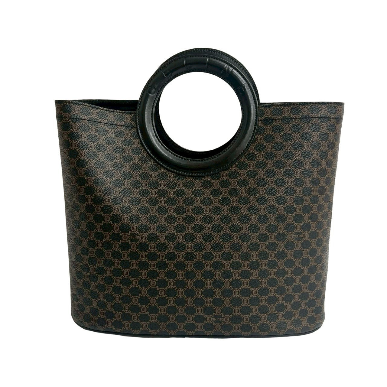 CELINE Handbag leather black
