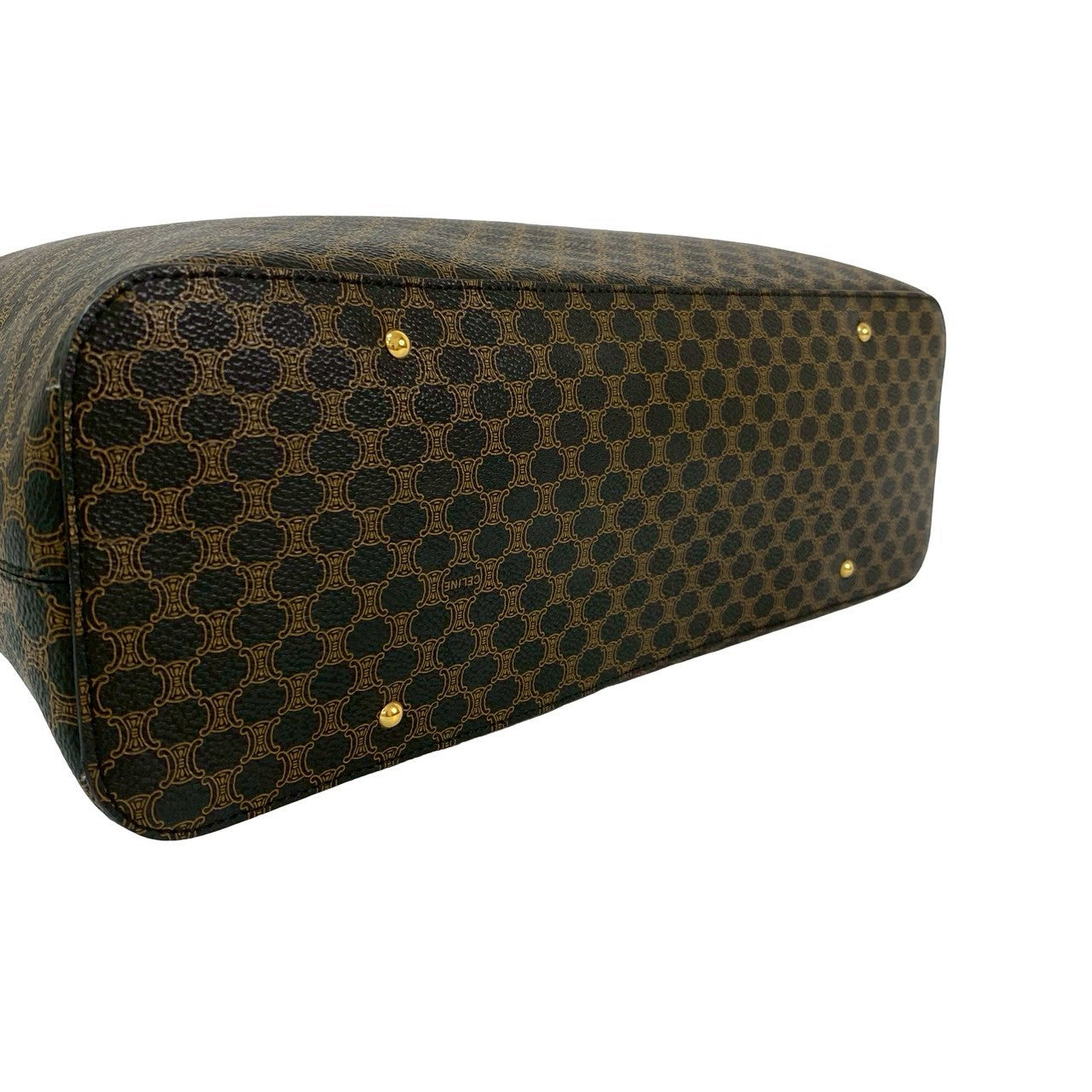 CELINE Shoulder Bag leather black