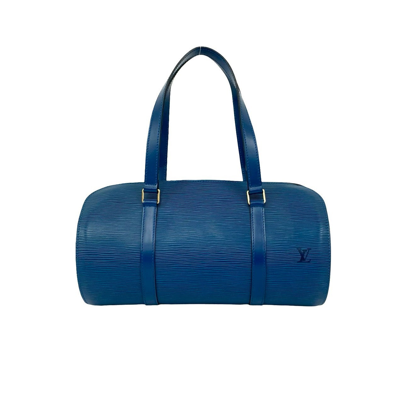 LOUIS VUITTON Handbag Epi Leather blue Epi Suflo