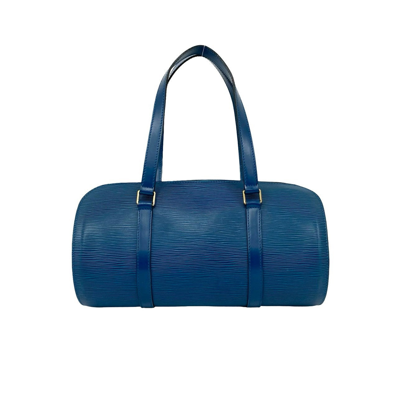 LOUIS VUITTON Handbag Epi Leather blue Epi Suflo