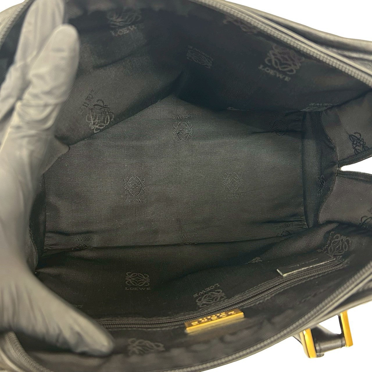 LOEWE Handbag leather black