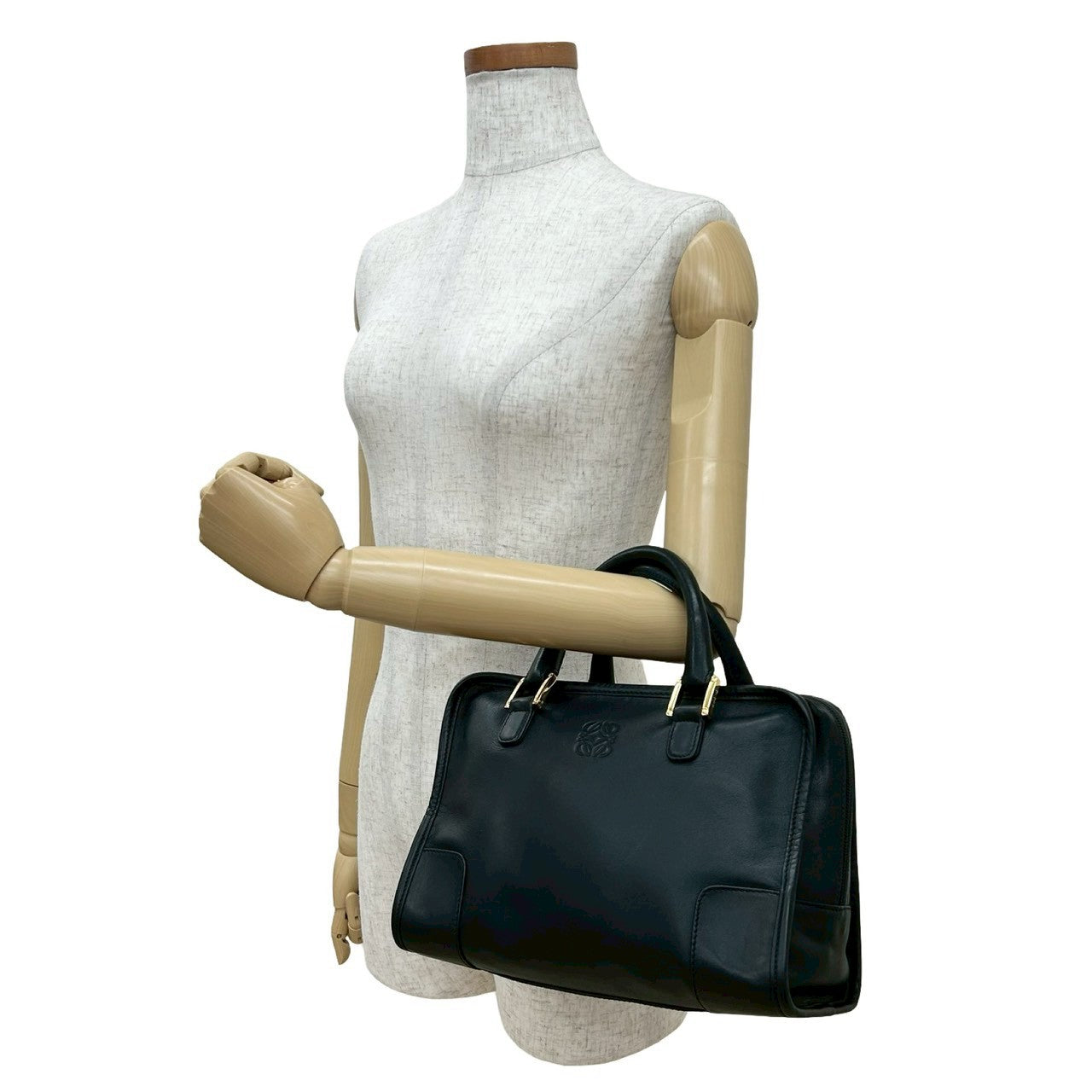 LOEWE Handbag leather black