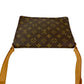 LOUIS VUITTON Shoulder Bag leather Brown Monogram Musette tango
