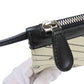 BALENCIAGA Handbag 339933 canvas off white Navy kabas Women Used Authentic