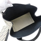 BALENCIAGA Handbag 339933 canvas off white Navy kabas Women Used Authentic