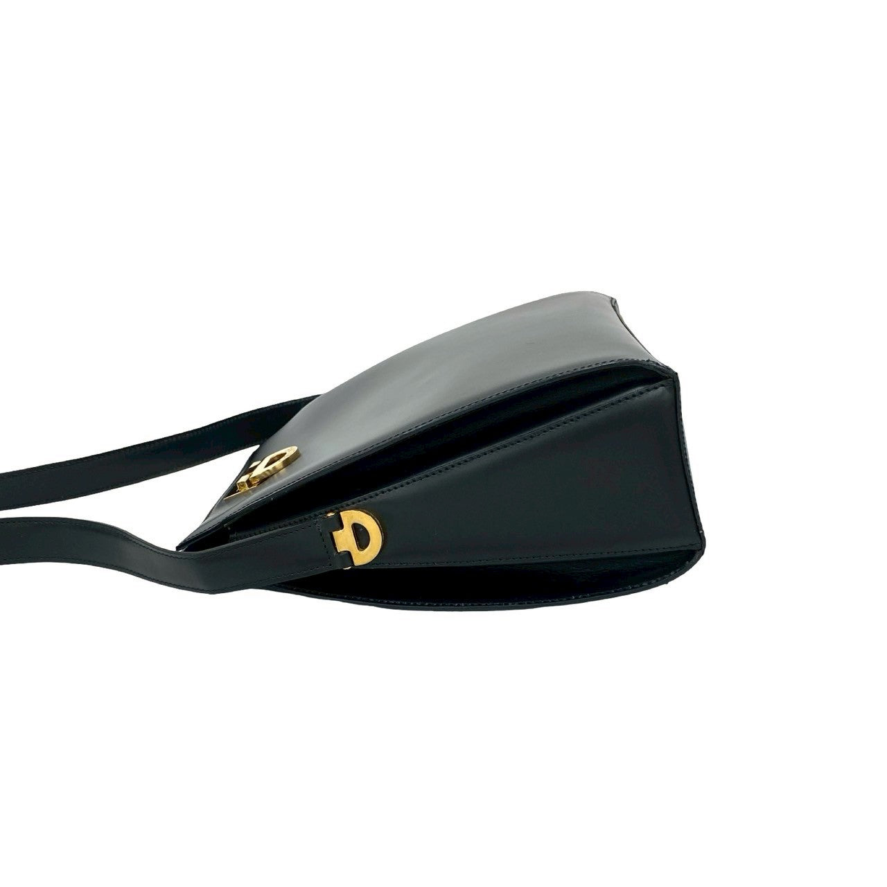 CELINE Shoulder Bag leather black