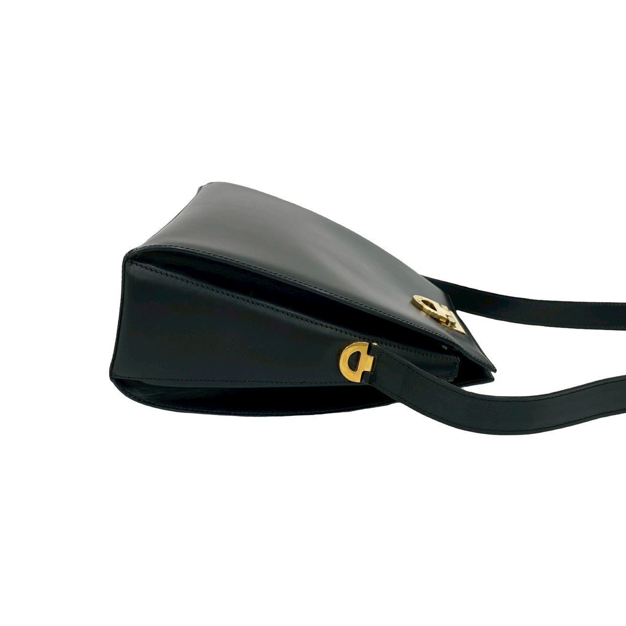 CELINE Shoulder Bag leather black